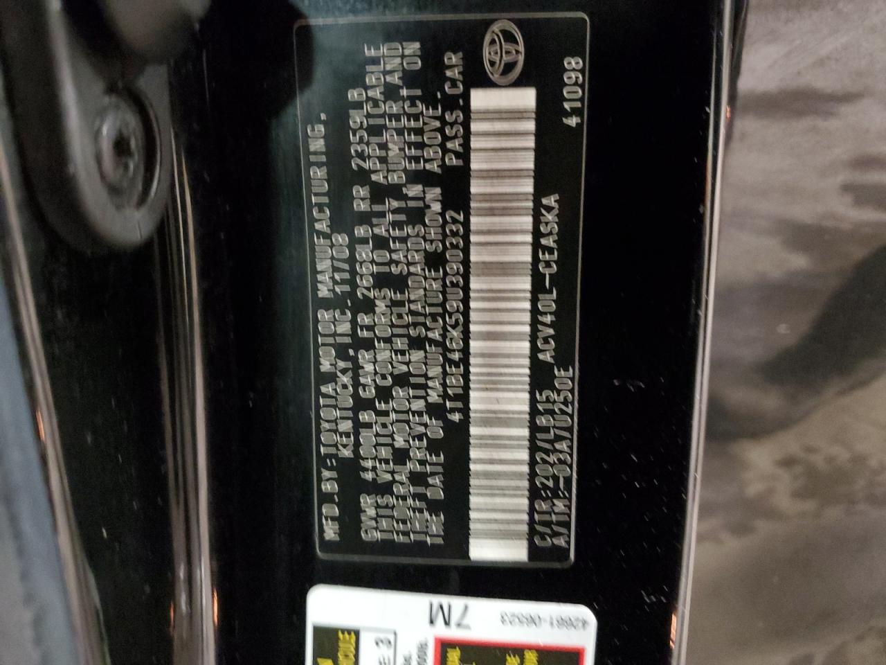 2009 Toyota Camry - Image 12