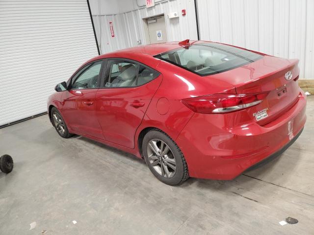  HYUNDAI ELANTRA 2017 Czerwony