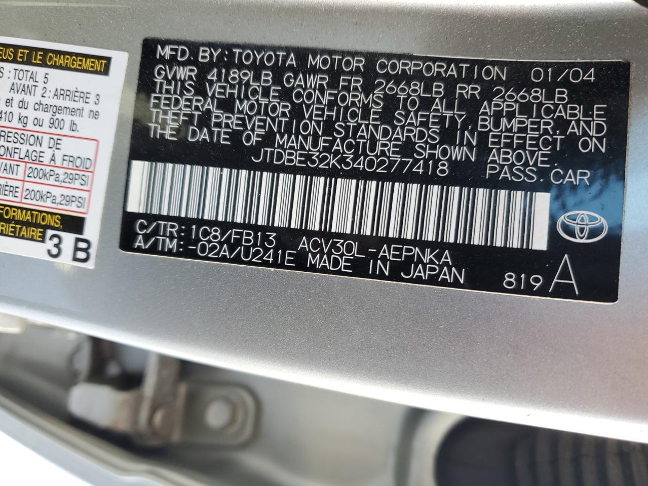 2004 Toyota Camry - Image 12