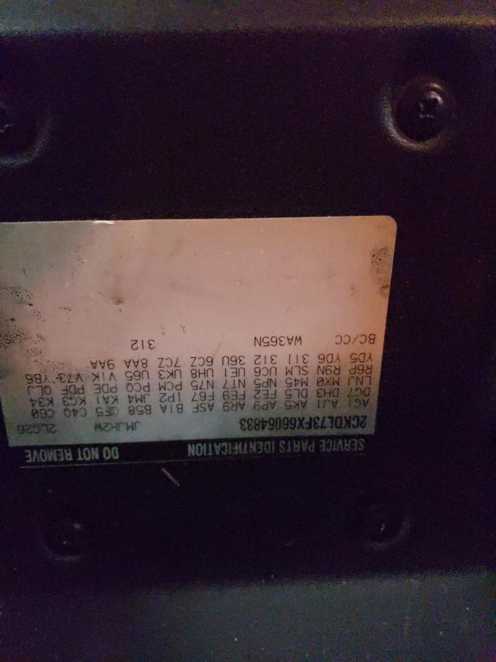 2006 Pontiac Torrent VIN: 2CKDL73FX66064833 Lot: 60054385