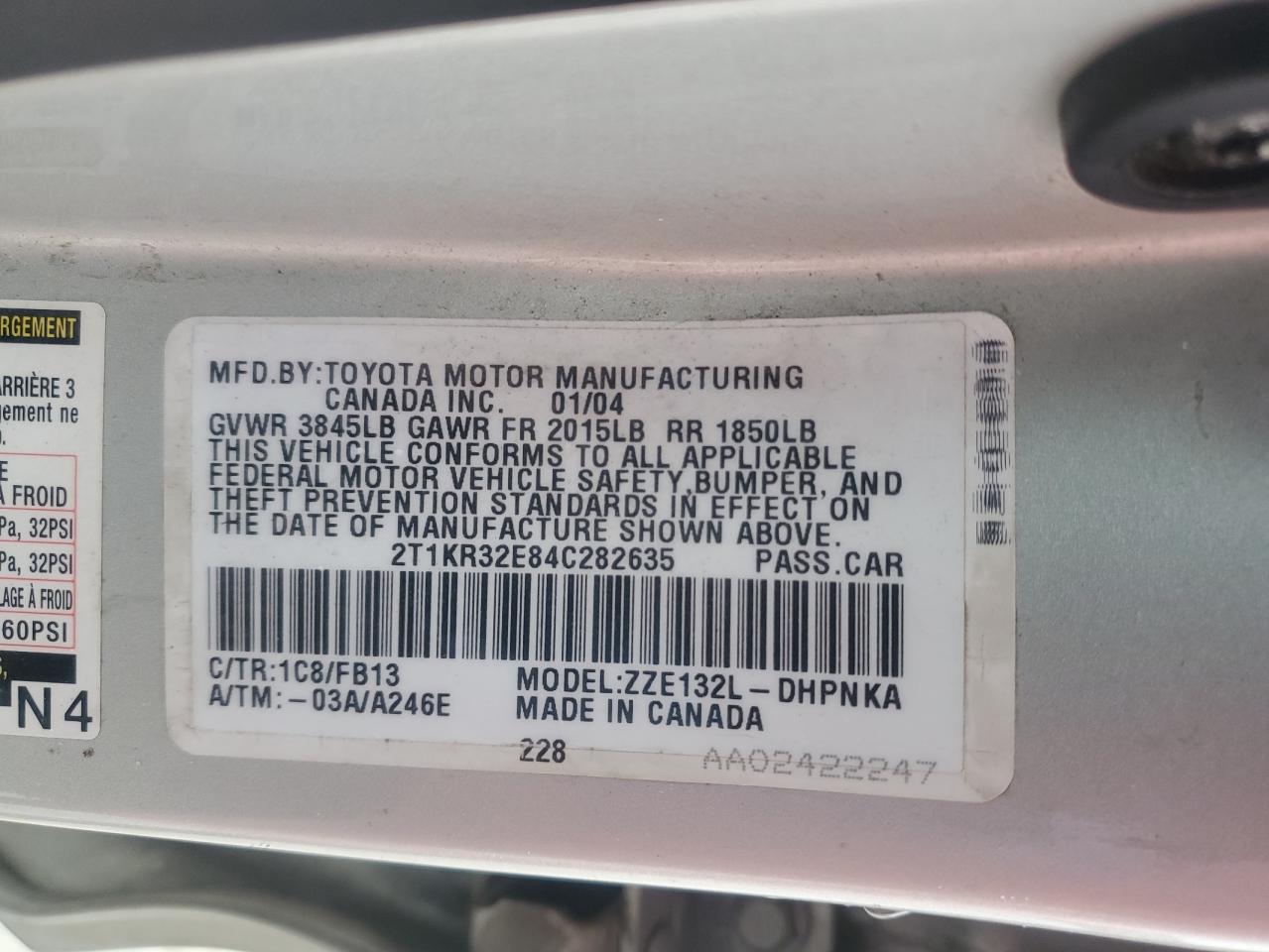 2004 Toyota Corolla - Image 13