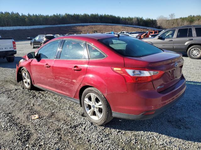  FORD FOCUS 2014 Красный
