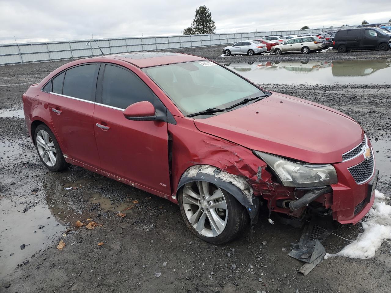 VIN 1G1PG5SB5E7386086 2014 CHEVROLET CRUZE no.4