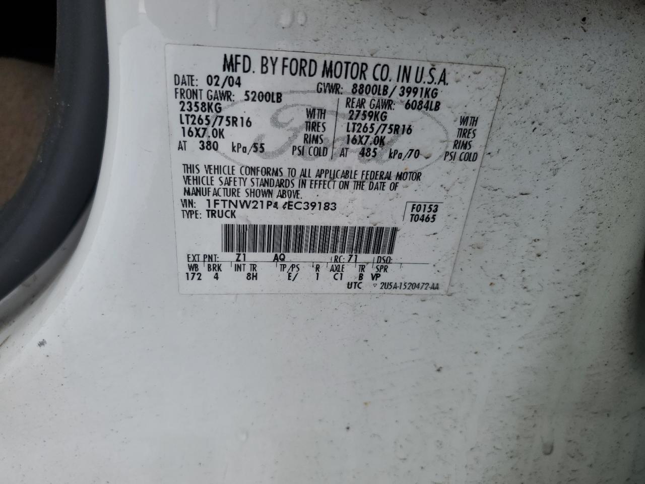 2004 Ford F250 - Image 13