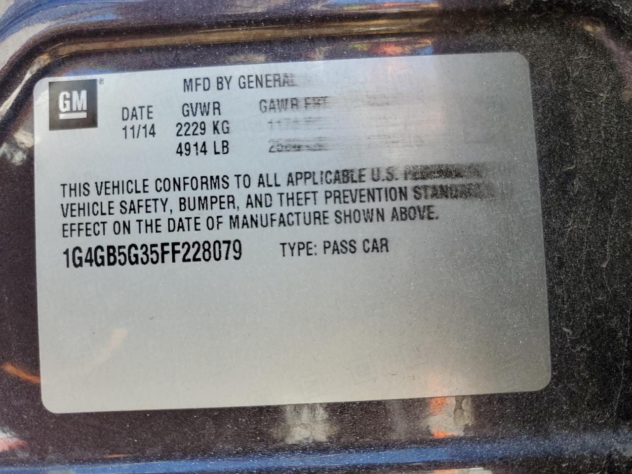 2015 Buick LaCrosse - Image 14