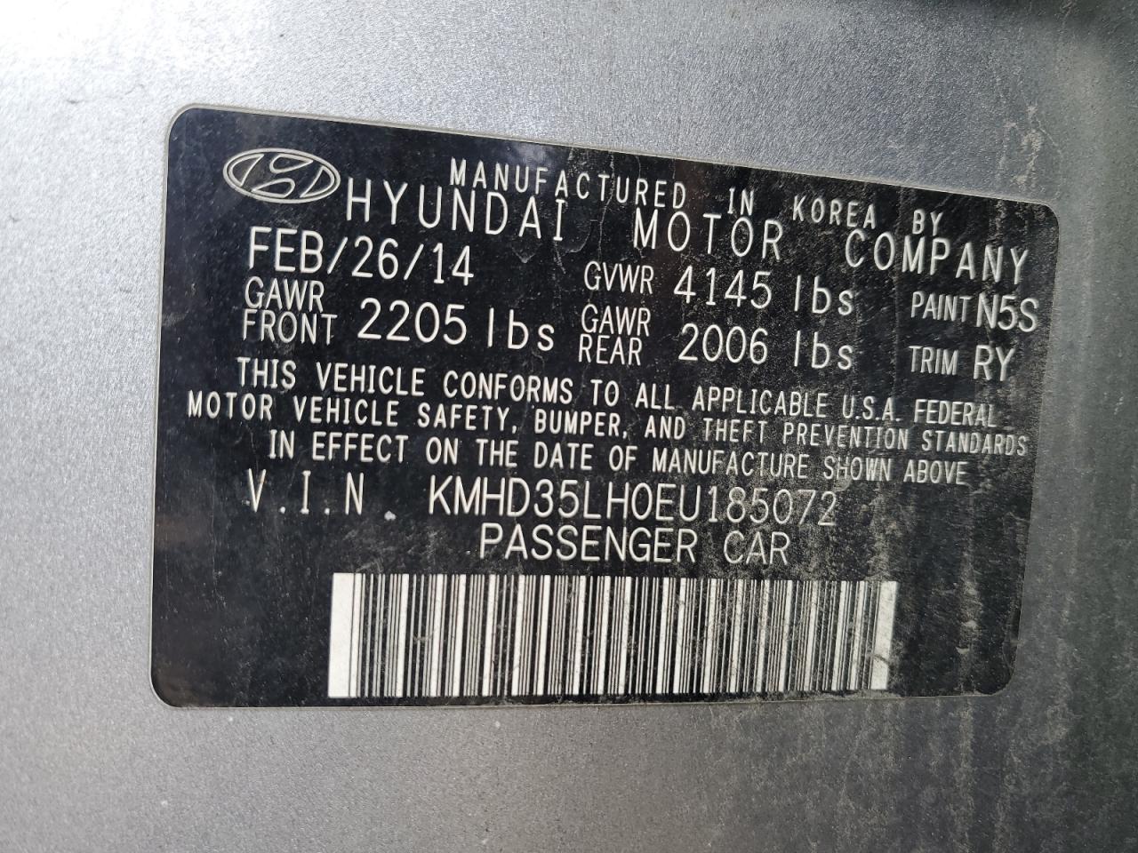 2014 Hyundai Elantra - Image 12