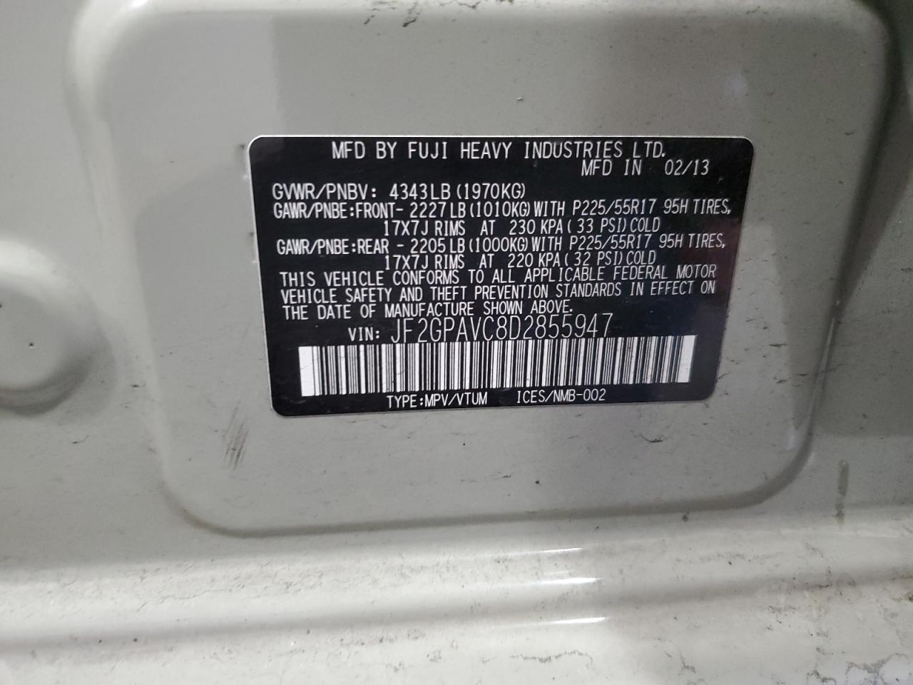 2013 Subaru XV - Image 13