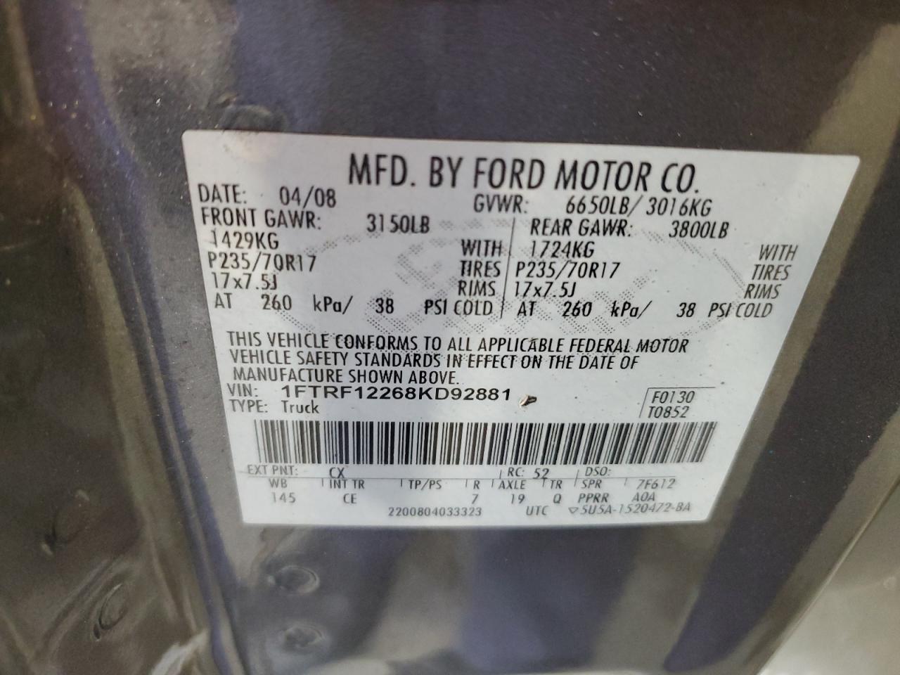 2008 Ford F-150 - Image 13
