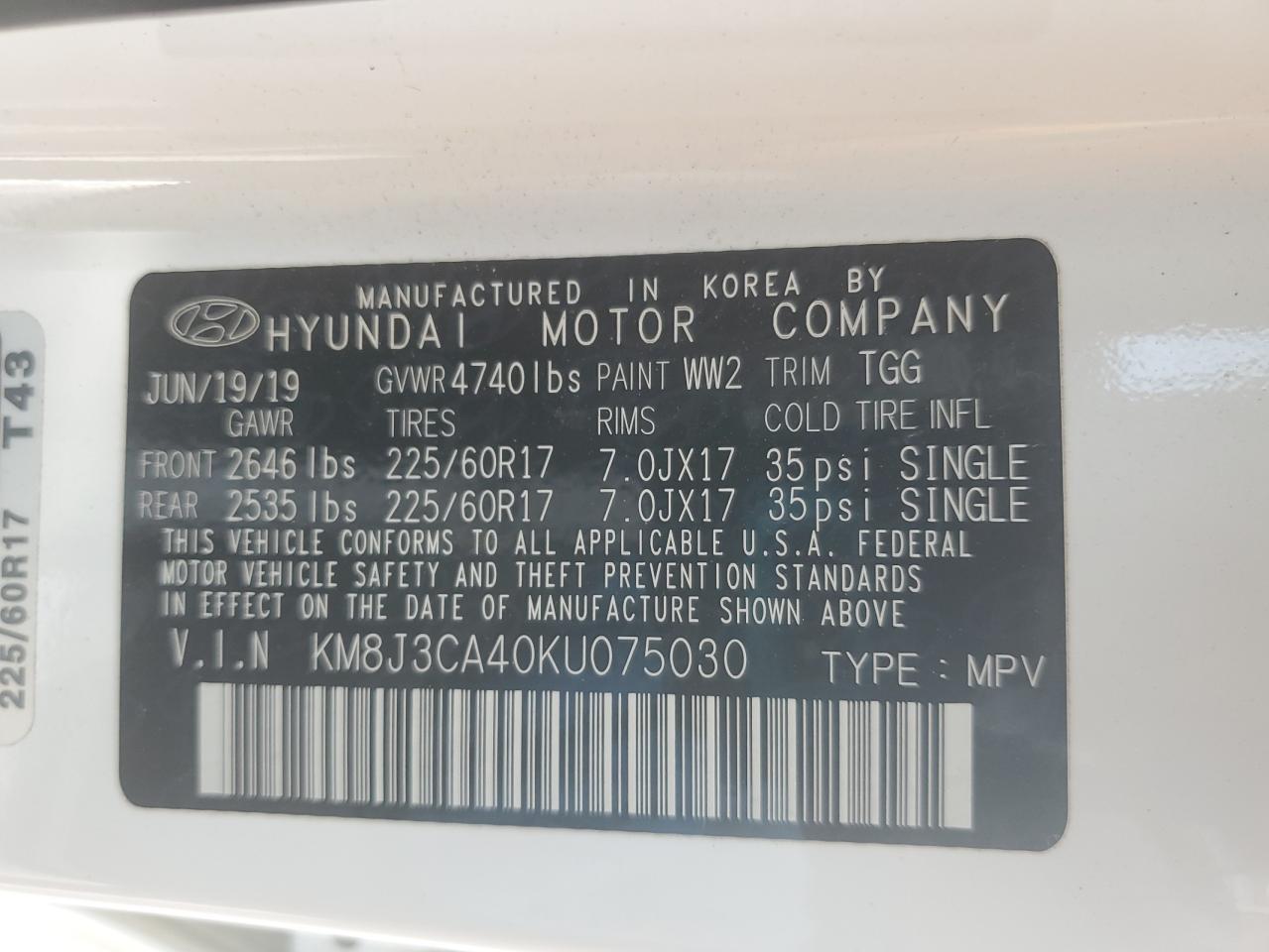 2019 Hyundai Tucson - Image 13