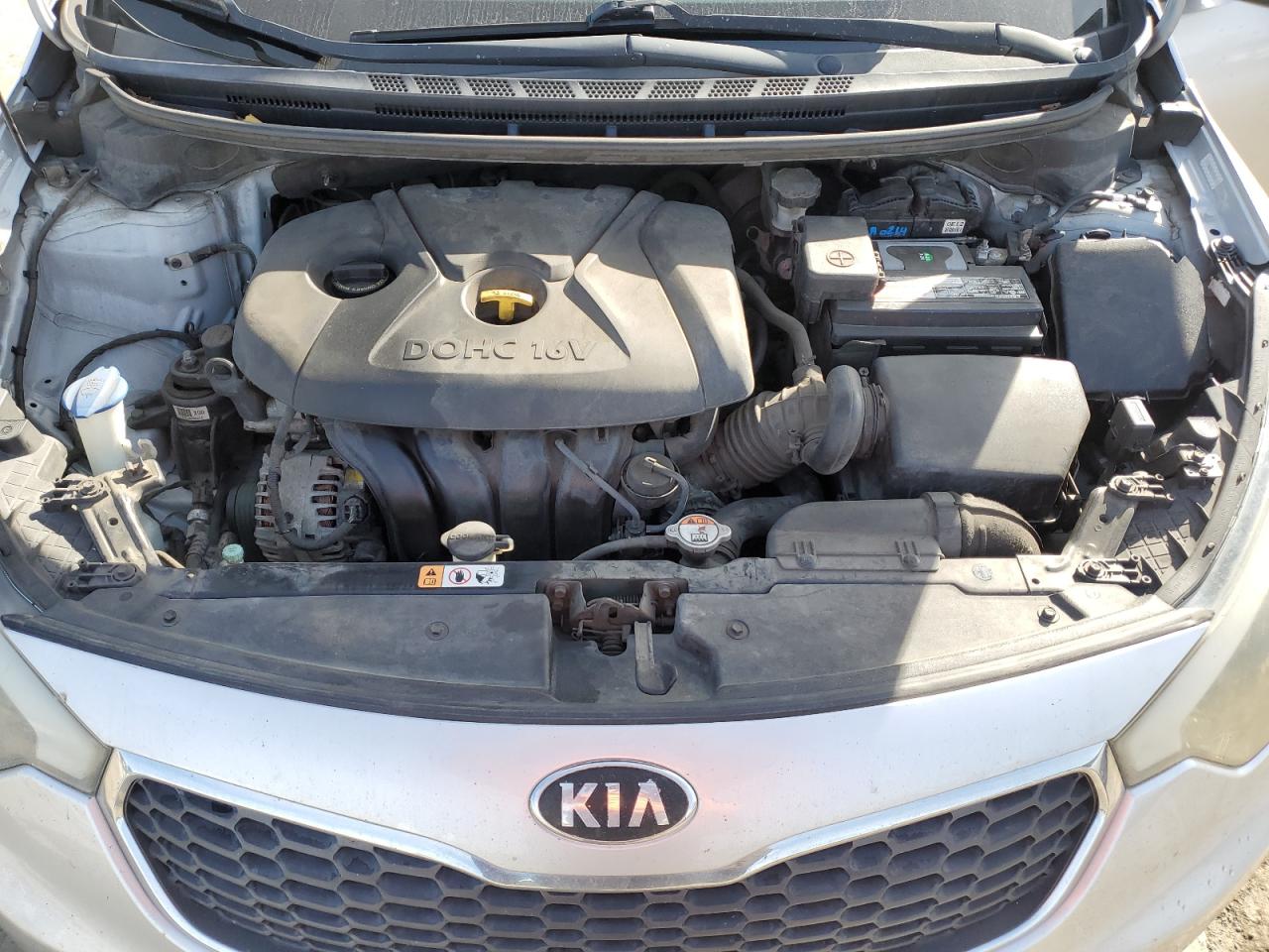 VIN KNAFX4A63E5191789 2014 KIA FORTE no.11