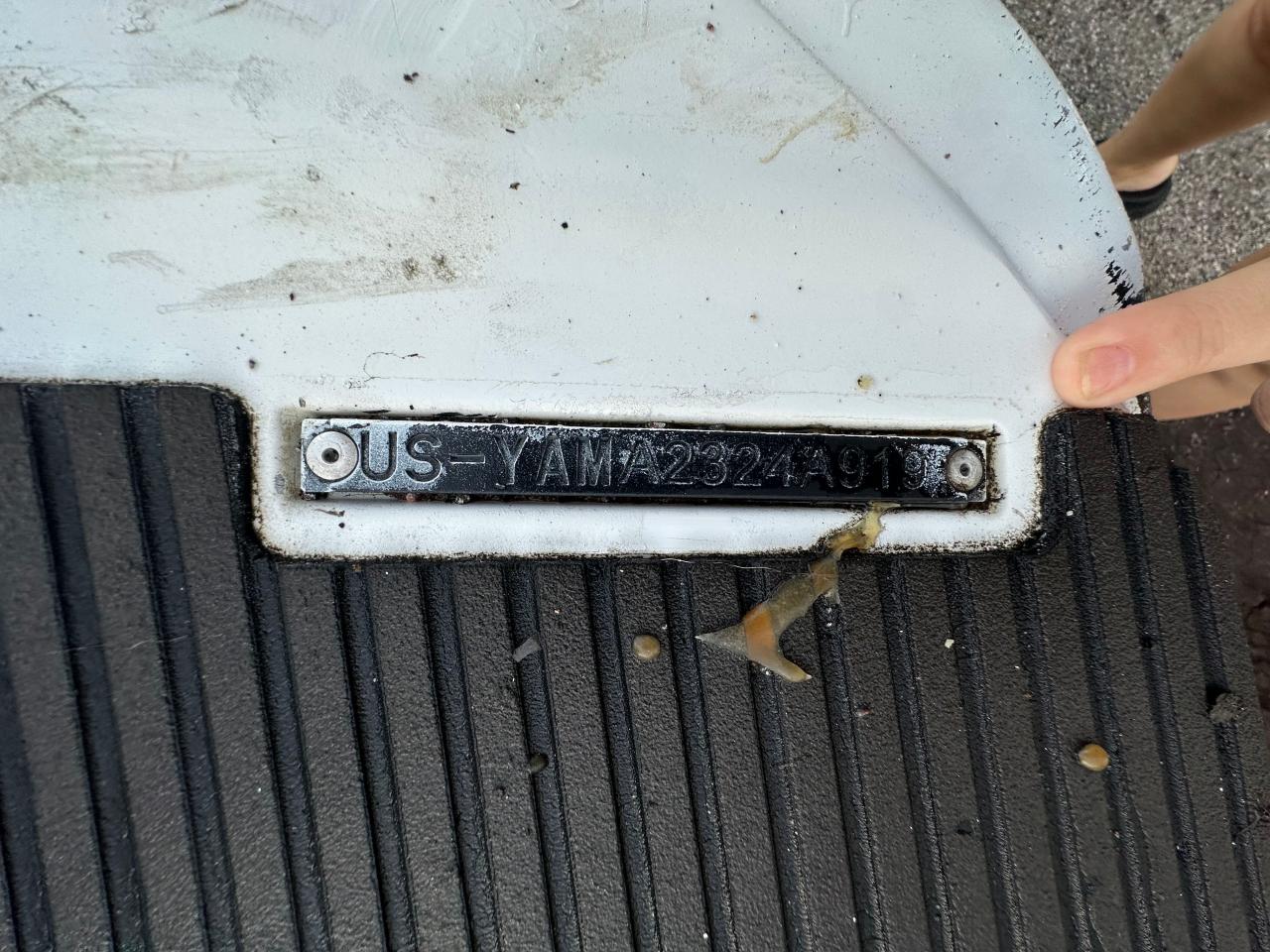 2019 Yamaha Jetski VIN: YAMAA2324A919 Lot: 43473975