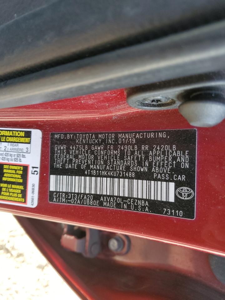 2019 Toyota Camry - Image 14