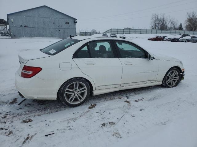 Sedans MERCEDES-BENZ C-CLASS 2014 Biały