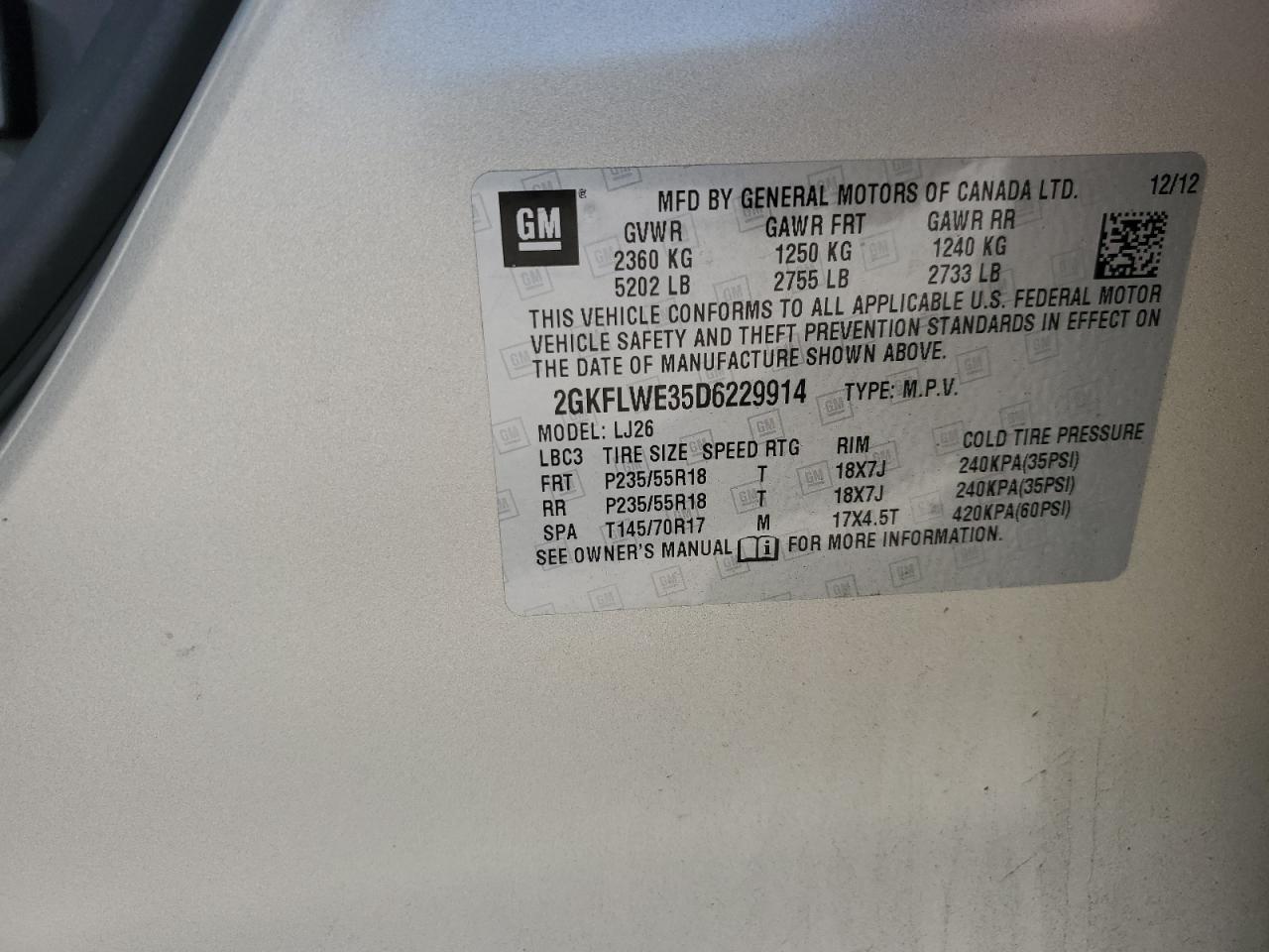 2013 GMC Terrain - Image 13