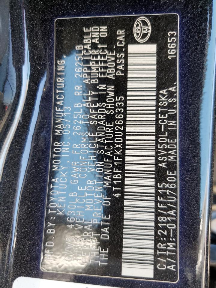 2013 Toyota Camry - Image 12