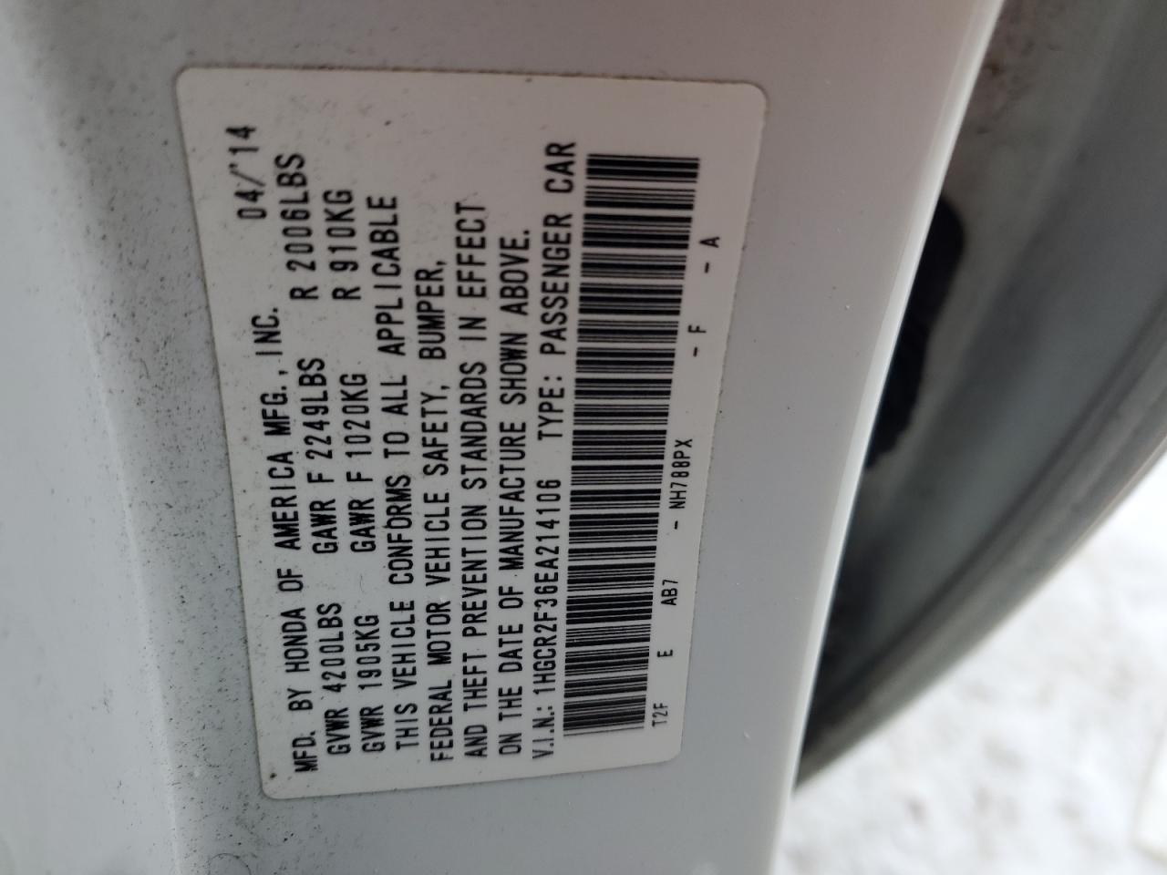 2014 Honda Accord - Image 12