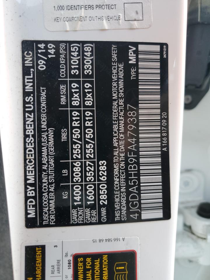 2015 Mercedes-Benz M-klasse - Image 13