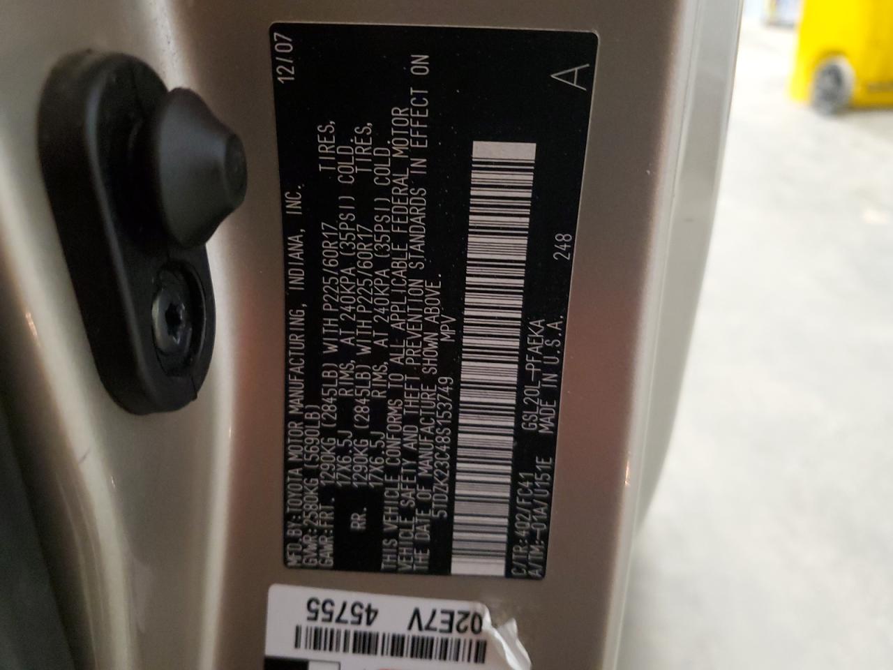 2008 Toyota Sienna - Image 15