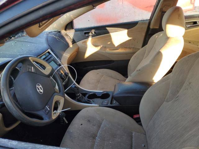 Седани HYUNDAI SONATA 2014 Бордовий