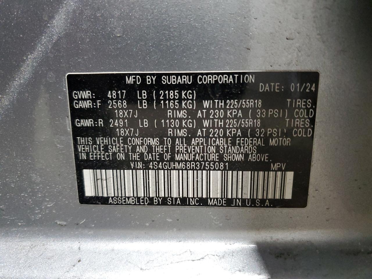 2024 Subaru XV - Image 14