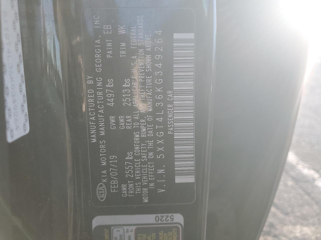 2019 Kia Optima - Image 12