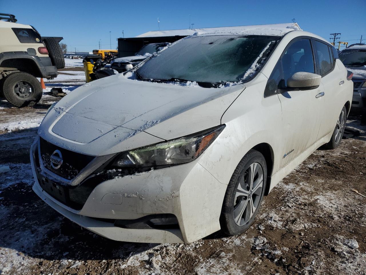 2019 Nissan Leaf S en Venta en Brighton, CO - Rear End