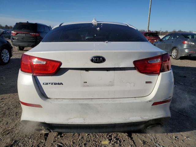 Sedans KIA OPTIMA 2014 Biały