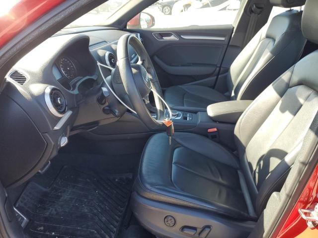 Sedans AUDI A3 2017 Czerwony
