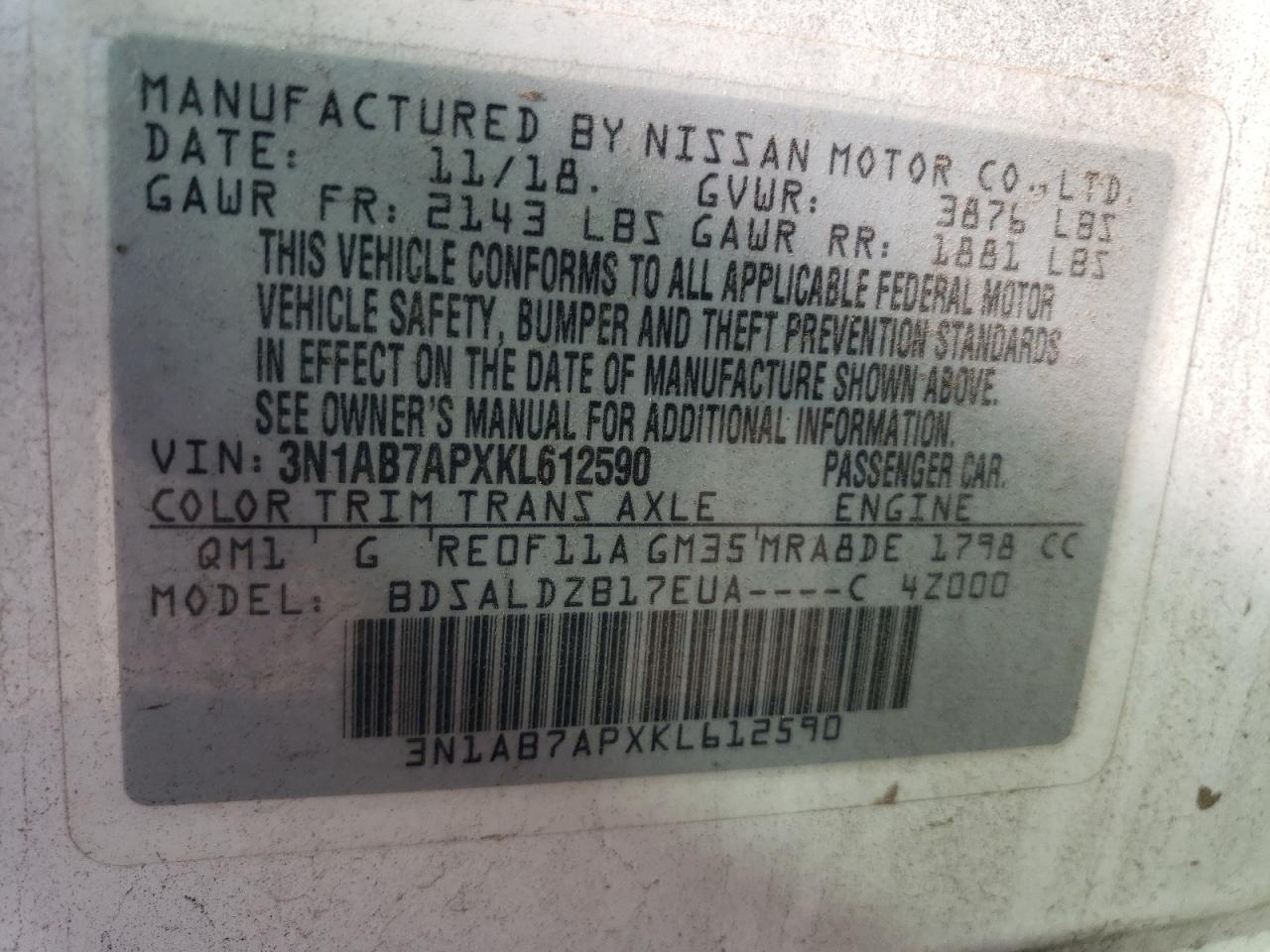 2019 Nissan Sentra - Image 14