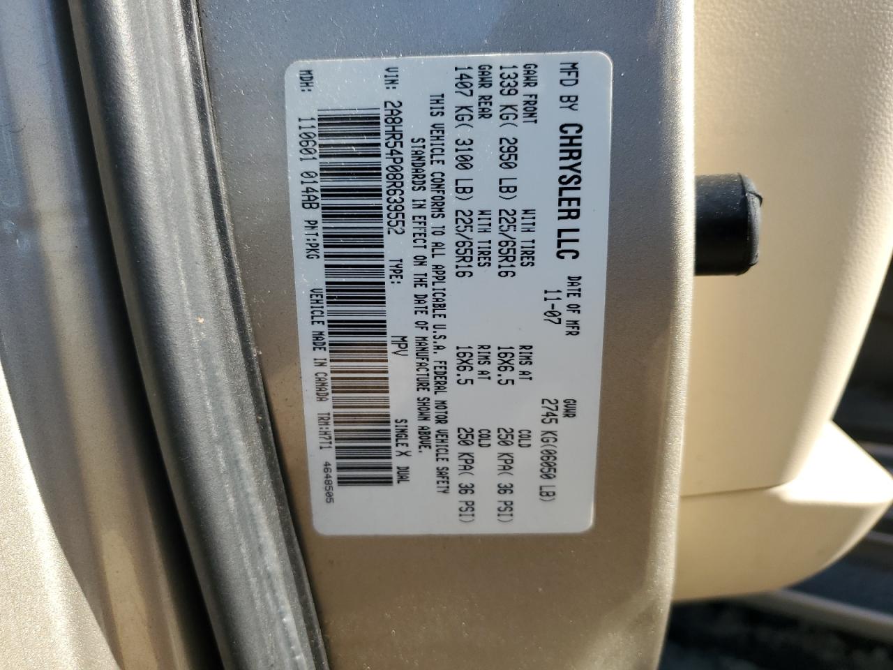 2008 Chrysler Town & Country - Image 14