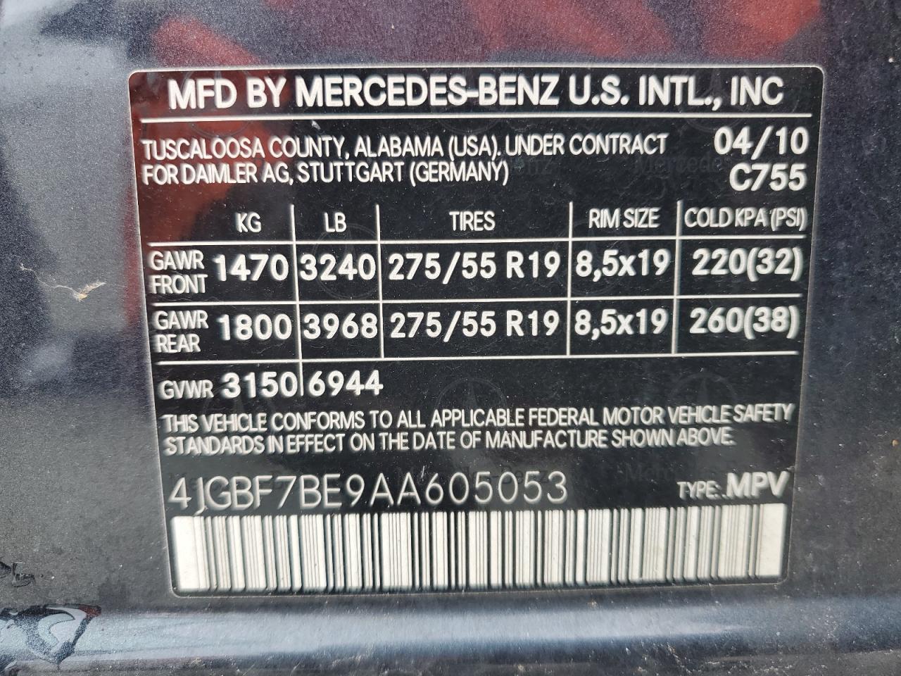 2010 Mercedes-Benz GL-klasse - Image 13