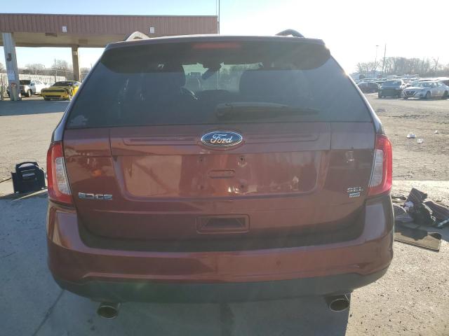 FORD EDGE 2014 Red