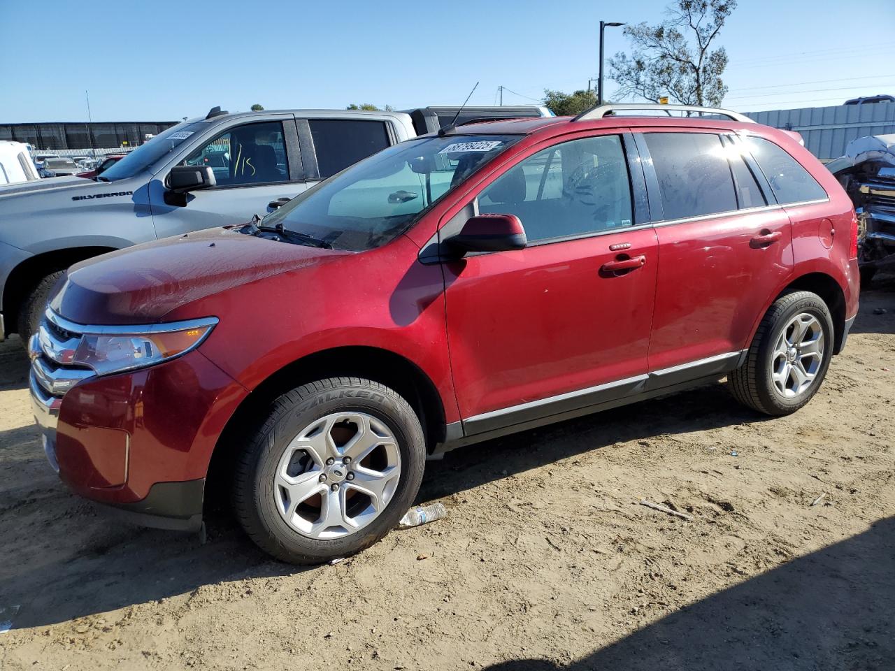 VIN 2FMDK3JC7DBC89674 2013 FORD EDGE no.1