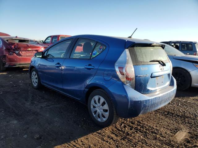  TOYOTA PRIUS 2012 Синий