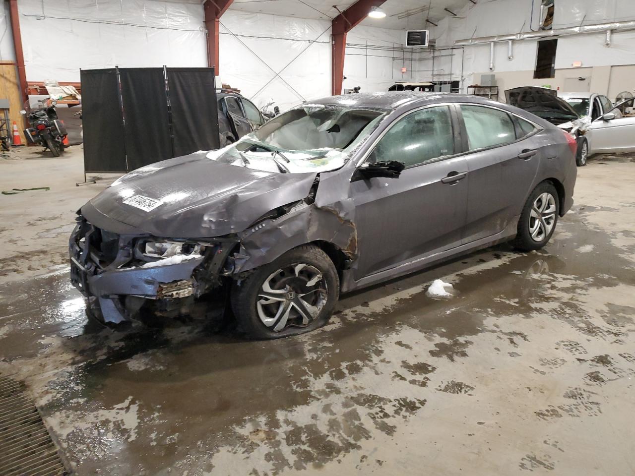 2017 Honda Civic Lx for Sale in Center Rutland, VT - Front End
