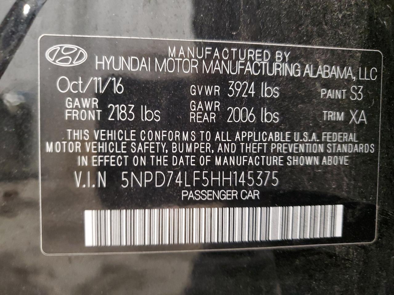 2017 Hyundai Elantra - Image 12