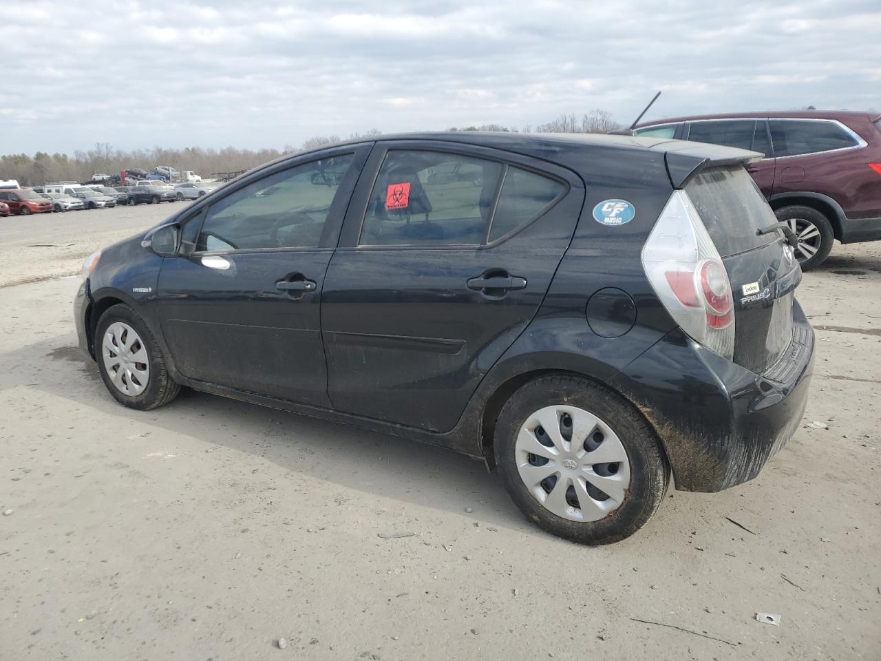 2012 Toyota Prius C VIN: JTDKDTB3XC1019756 Lot: 42408975