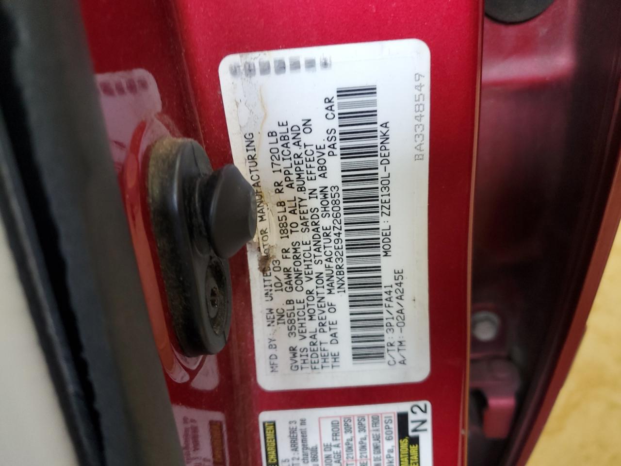 2004 Toyota Corolla - Image 12
