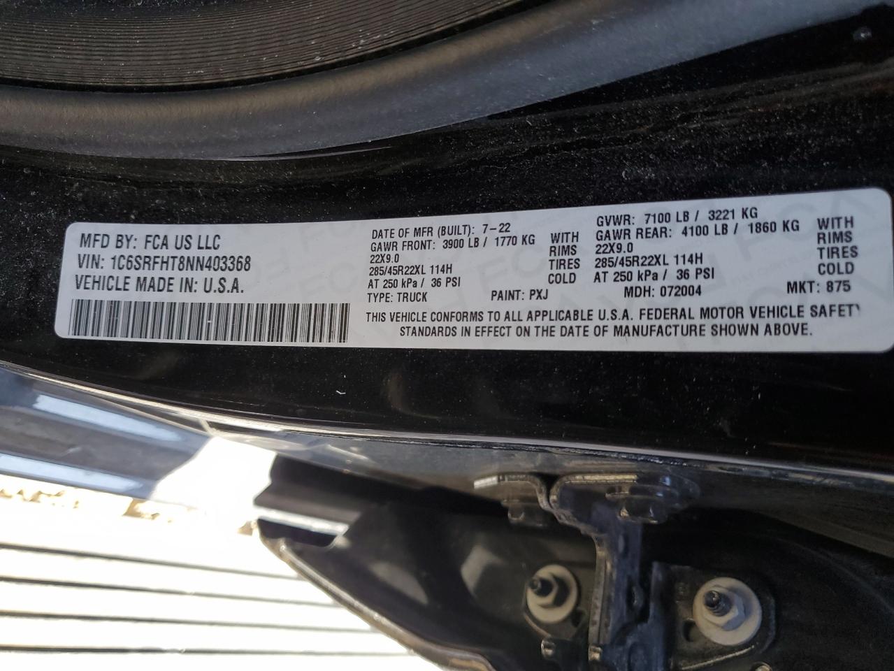 2022 RAM 1500 - Image 12