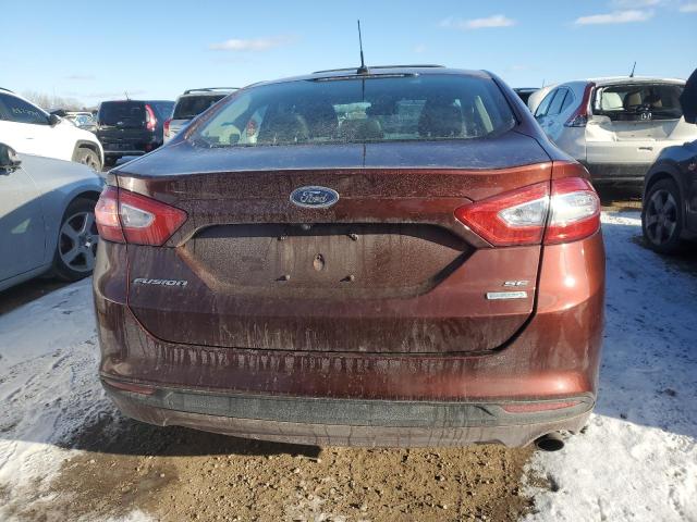  FORD FUSION 2016 Бургунді