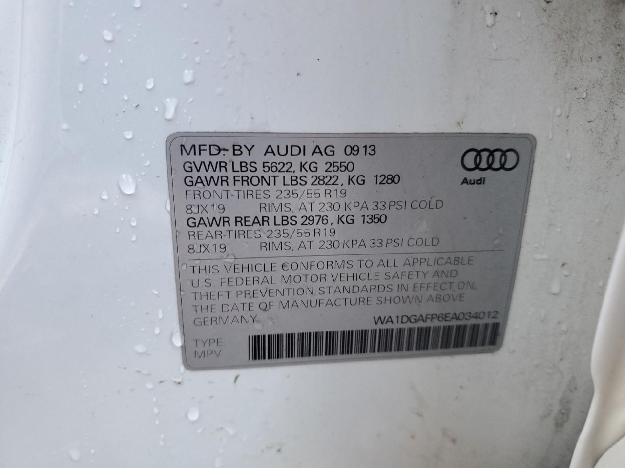 2014 Audi Q5 - Image 13