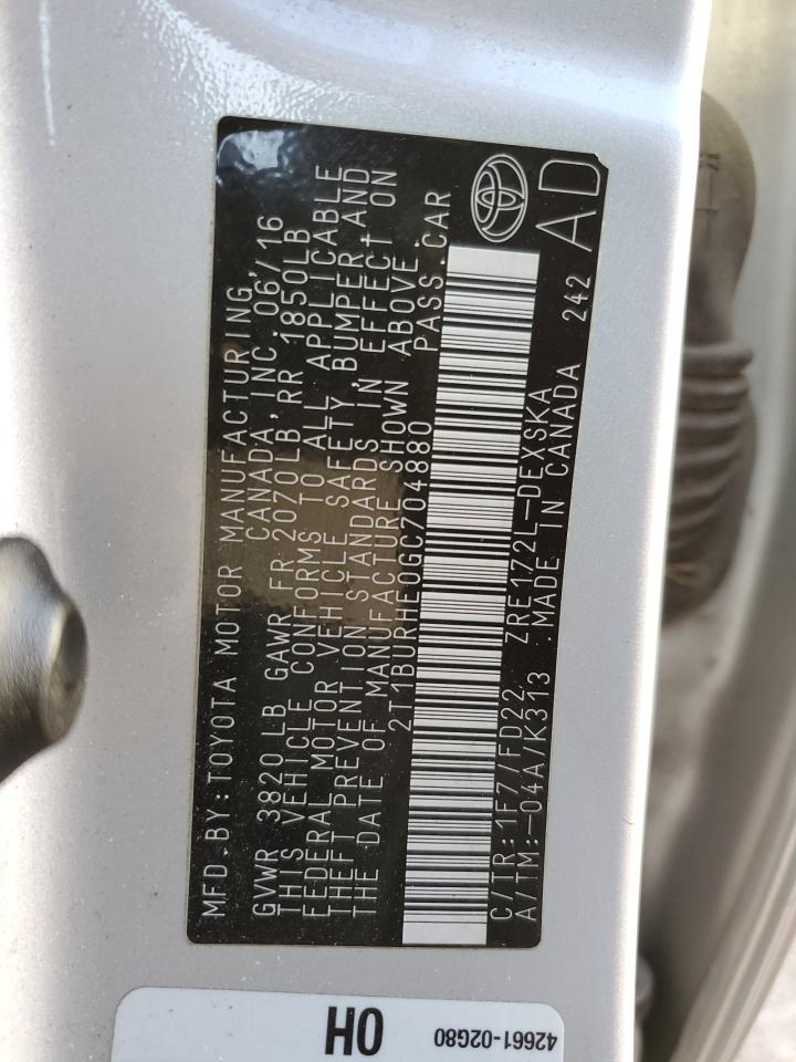 2016 Toyota Corolla - Image 12
