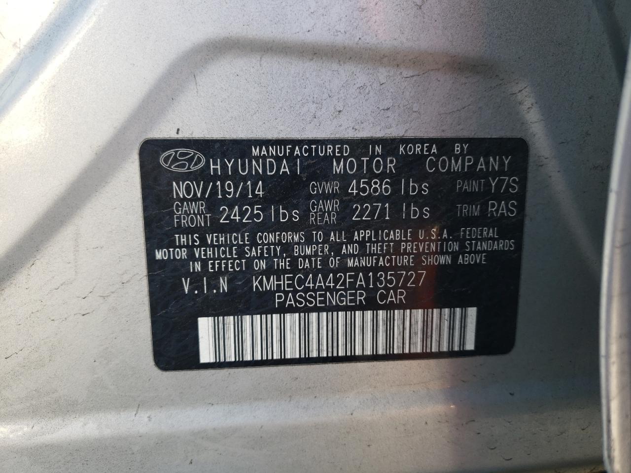 2015 Hyundai Sonata - Image 12