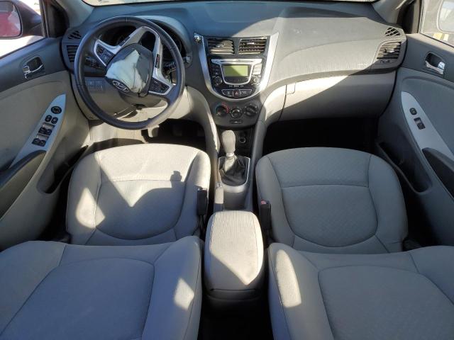Хэтчбеки HYUNDAI ACCENT 2013 Красный
