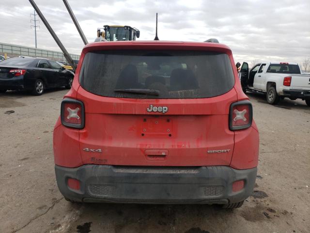  JEEP RENEGADE 2018 Red