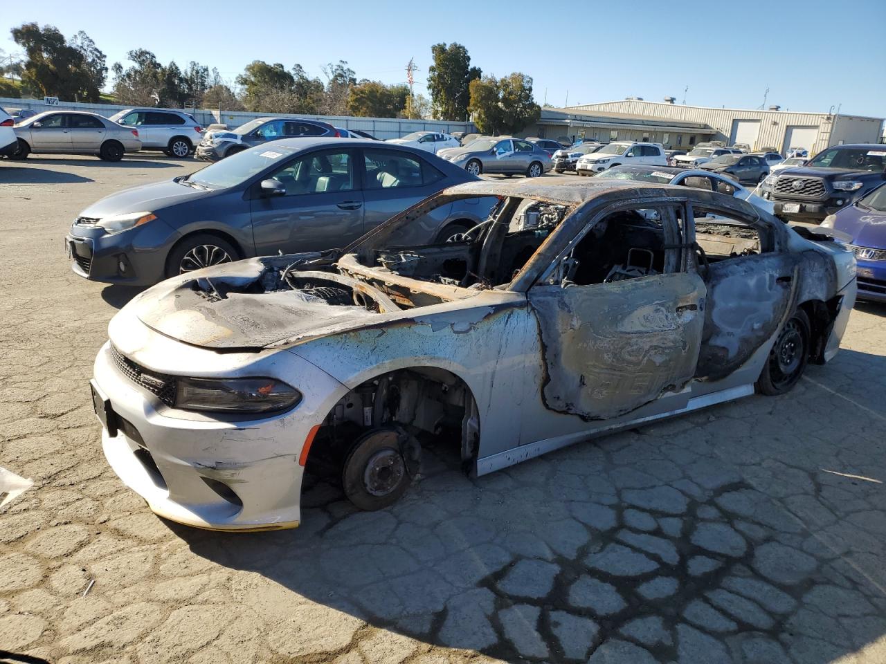 2020 Dodge Charger Gt zu verkaufen in Martinez, CA - Burn