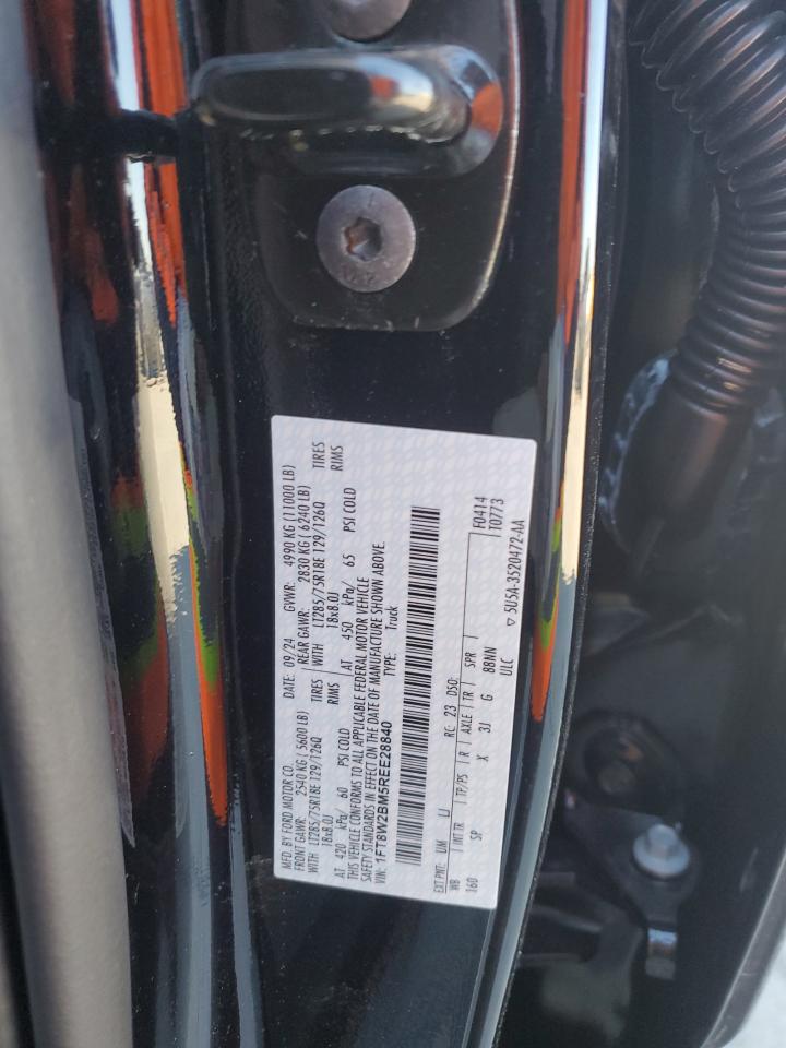 2024 Ford F250 Super Duty VIN: 1FT8W2BM5REE28840 Lot: 84552975