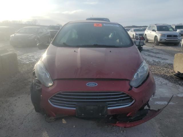  FORD FIESTA 2017 Червоний