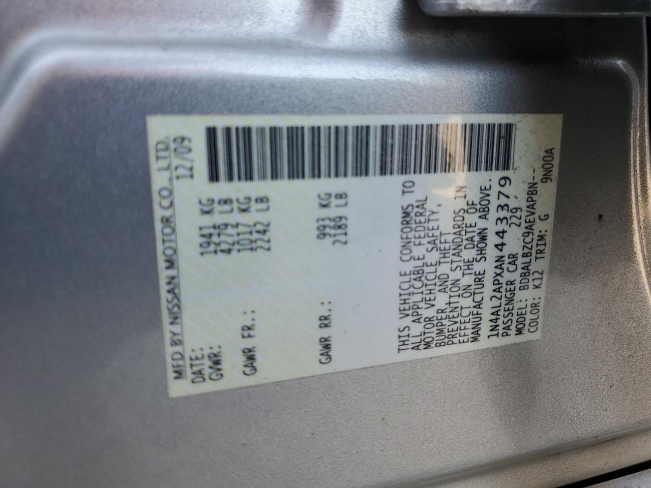 2010 Nissan Altima - Image 14