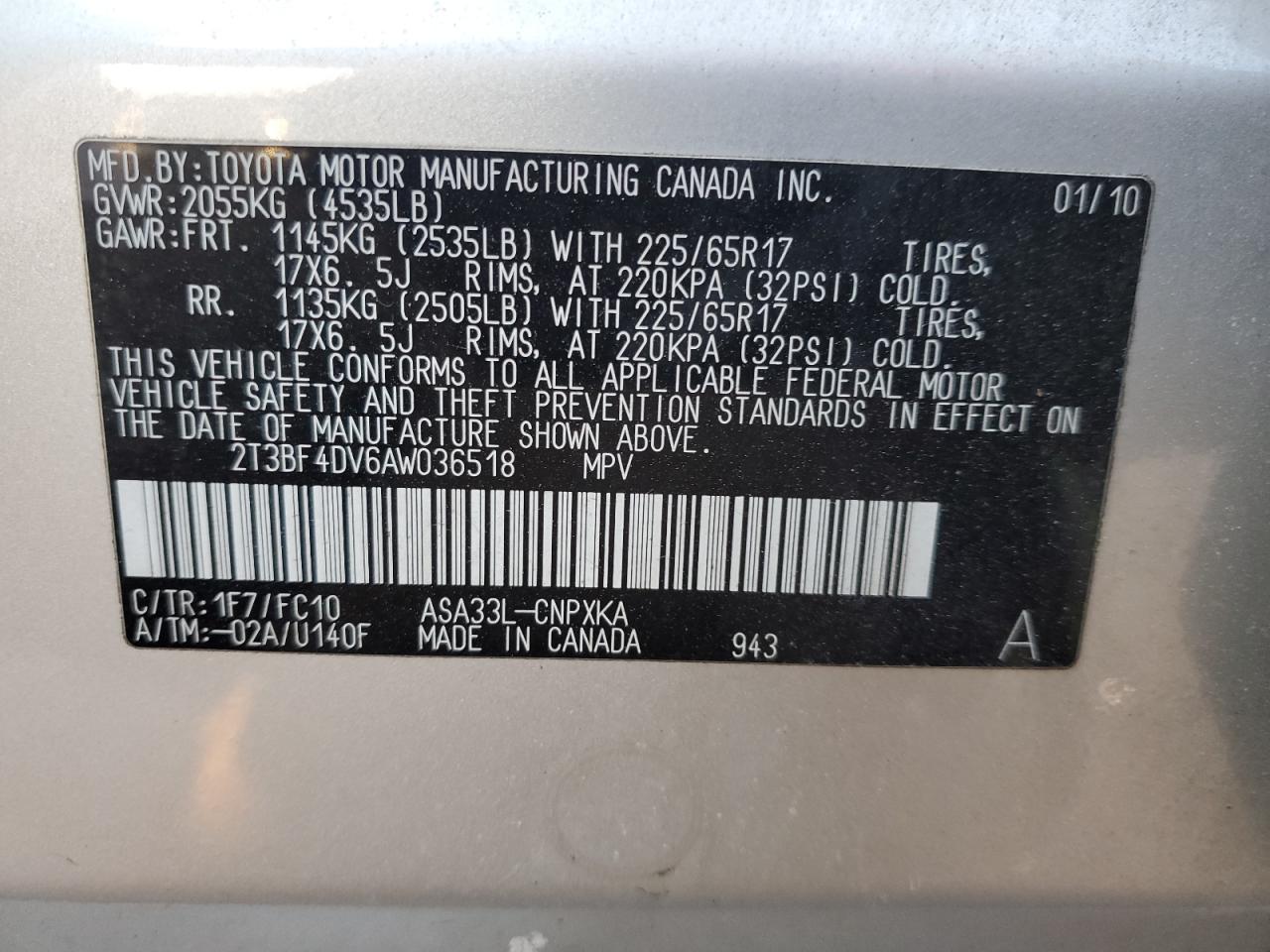 2010 Toyota RAV 4 - Image 15